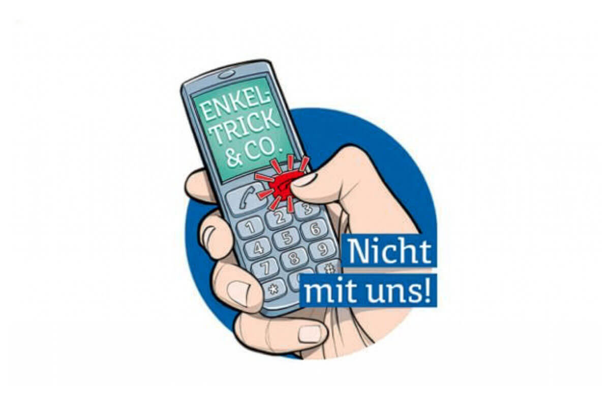 Symbolbild für Enkeltrick: Person mit schwarzer Gesichtsmaske telefoniert in böswilliger Absicht, Fotocredit iStock.com / Diy13 Person mit schwarzer Gesichtsmaske und Mobiltelefon